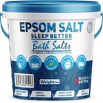 Epsom Salt Sleep Better Magnesium Sulfate for Restful Sleep & Relaxing Bath Soak