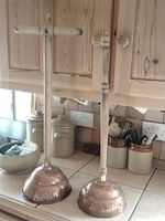 1920s/30s Vintage Washing Boards and Dollies Pine, Metal/Zinc