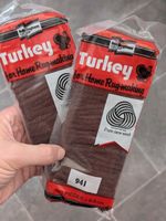 x12 Nottingham Turkey Pure New Wool For Home Rug Making Shade 941 Brown