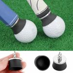 Rubber & Metal Golf Ball Pickup Retriever Golf Putter Grip Grabber Handy Tool