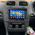 Carplay for VW Golf 5 6 Plus Touran Caddy Jetta Car Radio Android Auto BT SWC FM