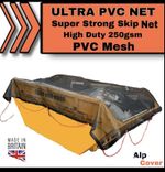Skip Net Cover/High Quality/heavy mesh 250gsm PVC Materia Coated Cover