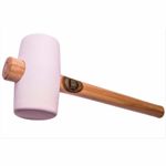 Thor 957W White Head Rubber Mallet Hammer | 90mm Face 1.45kg | Non Marking