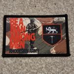 Rhodesian Army printed patch  - 80mm diameter. Vel-cro-style backing