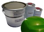 3,5 Liter Set 2K Paint Mamba Green Metallic Kkein Clear Varnish Acrylic Shiny