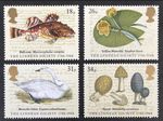 GB 1988 Linnean Society fish birds set SG 1380-1383 MNH mint *COMBINED POSTAGE*