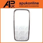 Glass Mirror Head Rectangle 380 x 185mm for Trailer Machinery Lorry Telehandler