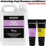 Animology Flea &Tick/Fox Poo Best Dog Shampoo conditioner Sulphate/Allergen Free