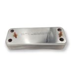 ZILMET 14 PLATES EXCHANGER 17B2071400 BAXI JJJ005686680 JJJ005653680 LUNA 3 310 