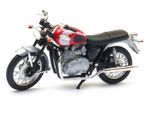 Triumph Bonneville T100 British Motorcycle Bike ModelToyDiecast 1:18 Scale Welly