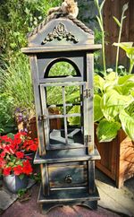 wooden lanterns for candles