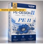PE-Design 11 Embroidery Design Software – Digitizing Full Version