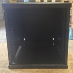 12U Server Rack Network Cabinet 19 inch 540 x 600mm Black DAMAGED, NO GLASS DOOR