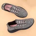 Lilley Womens Shoes Multi-Coloured Adults Ladies Casual Shoes Black Grey SIZE