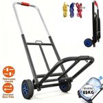 Heavy Duty Folding Lightweight Hand Sack Trolley Cart Wheel Truck Barrow UK NEW