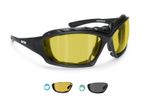 Bertoni Motorcycle Photochromic Polarized Sunglasses for Prescription P366FTA