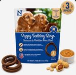 Dog chew rings Peanut butter flavour, 3 pack- N-Bone