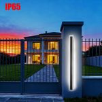 Modern LED Wall Light Sconce Waterproof Outdoor Lamp Exterior Lights Long Strip