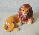 Vintage 50s-60s Lion Ornament Kistch Pretty Long Eyelashes 17cm Long