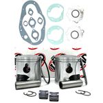 Suzuki GT500 12103-31830-050 Piston Kits Gasket Set Bearings (3) +1.5mm / 71.5mm