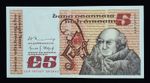 Ireland | 1981 | 5 Pounds | P.71c | Prefix - LEF | GEM UNC