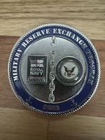 Royal Navy US Navy Reserve Exchange Program 2023 Challenge Coin UK USA Rare