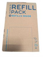Phox 12 Month Softener Refill Pack Water Filter Hard Water 8 Sachets 8 Felts