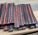 1 x Amara Ebony Pen Blank 22 x 22 x 150mm / Woodturning / Exotic Hardwoods
