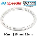 JG Speedfit Pipe Push-Fit Polybutylene Layflat | 10mm | 15mm | 22mm PEX White