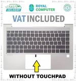 PALMREST + UK KEYBOARD FOR HP PROBOOK 440 445 G8 / G9 LAPTOP