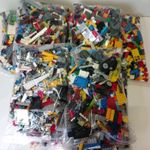 LEGO 2Kg Bundle of Bricks Plates Wheels Parts Pieces - 100% Genuine LEGO Parts