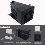 Black Film Anti-Static Electric Dust Remover Vacuum Cleaner For 120 135 35mm 4x5