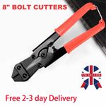 HEAVY DUTY 8" BOLT CUTTER WIRE MESH METAL CABLE CROPPER CLIPPER CUTTING TOOL