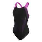 Speedo Women’s Black Swimsuit / Endurance+ Laneback / Swimwear / RRP £42