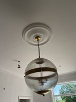 Victorian Plain Plaster Ceiling Rose 600mm delivery 15 mile radius HP100PF