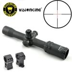 Visionking 2.5-10x32 Wide Angle Mil dot Rifle Scope High Profile 21mm/11mm Rings