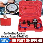 Radiator Coolant Pressure Tester Kit Cooling System Test Detector Tool Set UK