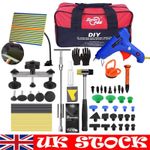 PDR Tool Car Paintless Kit Dent Puller Lifter Repair Removal Hail Tabs Glue Gun