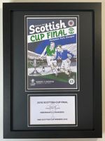 2016 Scottish Cup Final A4 Photo Match Programme Football Display Hibernian Hibs