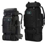 70L-100L Military Tactical Backpack Molle Large Outdoor Travel Army Rucksack Bag