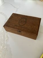 Vintage Cigar Box PJW and co