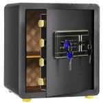 Digital Security Safe Box Electronic Money Cash Jewelry Deposit Removable Shelf