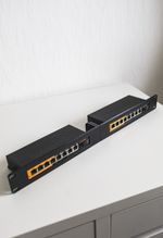 Rackmount 1U for KeepLink 2.5G Switch 8 Port (KP-9000-9XHML-X) - 10" & 19"