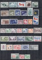 Canada 1965, 1966, 1967 Year Set - Commemorative & Definitive 37 MNH  stamps