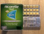 Nicorette Original 4mg (Trial Pack 30 Gums) Nicotine Chewing Gum NO BOX Exp 6/26