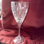 Stuart Crystal Cascade Fuchsia Wine Glasses.