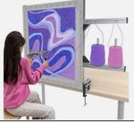 70cm Tufting Frame with Knobs, Aluminum Metal Frame for Rug Making, Tufting...