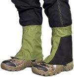 Waterproof Low Ankle Gaiters Canvas Snow Gator Leg Boot Cover for Hiking Walking