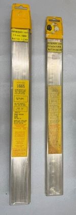 EUTECTIC CASTOLIN EUTECROD BRAZING / WELDING RODS - 1665