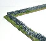 6mm / 10mm Wargame Terrain - 20 piece Drystone Wall Sections Set - (UNPAINTED)